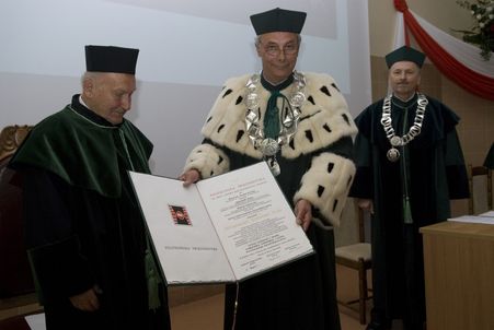Nadania tytułu Doktora Honoris Causa prof. Henrykowi Józefowi Tuni, dr h.c.