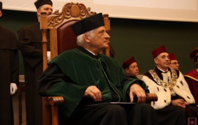 Nadanie tytułu Doktora Honoris Causa rrof. dr hab. inż. Jerzemu Buzkowi, dr h.c.