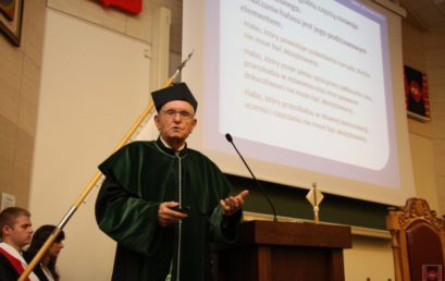 Nadanie tytułu doktora honoris causa prof. dr hab. inż. Zbigniewowi Witoldowi Engelowi, dr h.c.