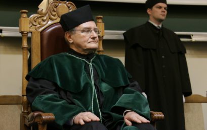 Nadanie tytułu doktora honoris causa prof. dr hab. inż. Wojciechowi Radomskiemu dr h.c.
