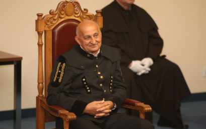 Nadanie tytułu doktora honoris causa prof. dr hab. inż. Antoniemu Józefowi Tajdusiowi, dr h.c.