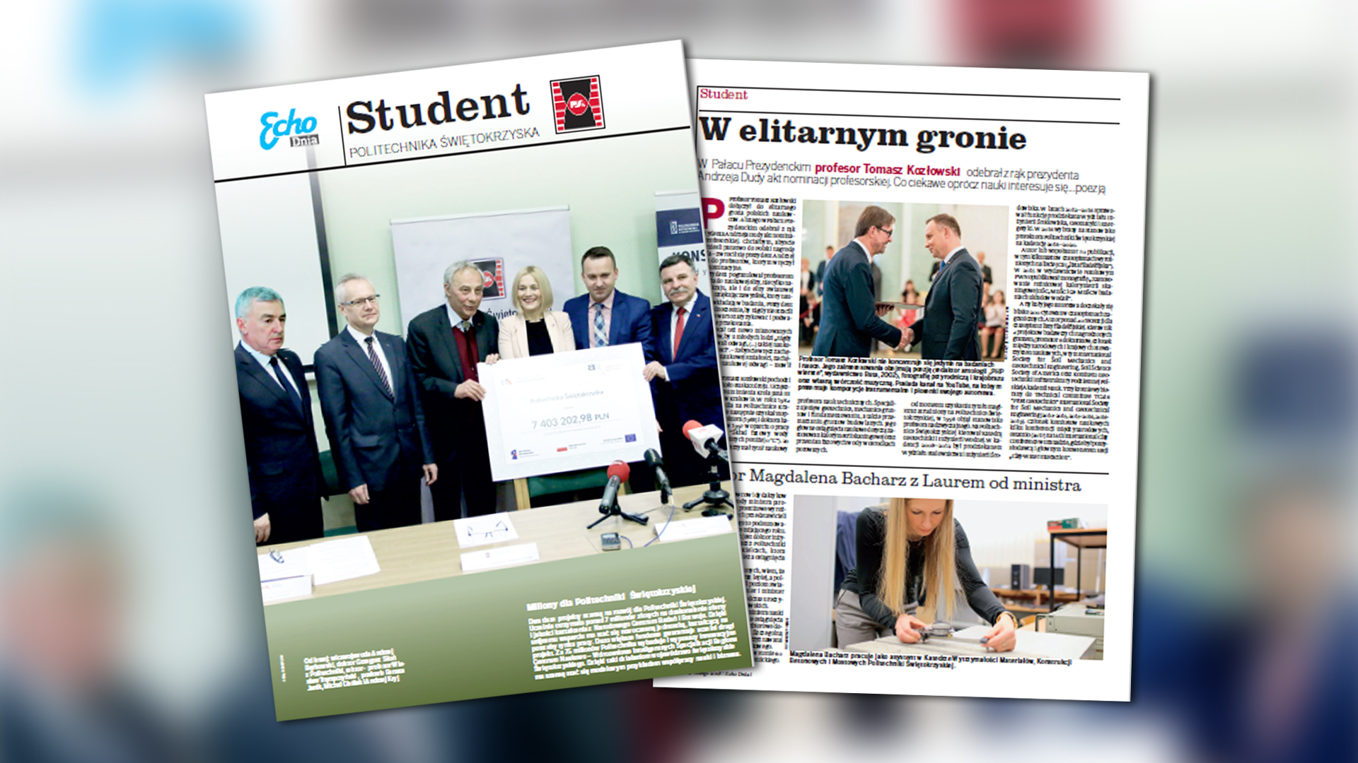 Miliony dla Politechniki Świętokrzyskiej Miliony dla Politechniki Świętokrzyskiej