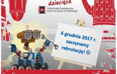 Dziecięca Politechnika Świętokrzyska – startujemy!
