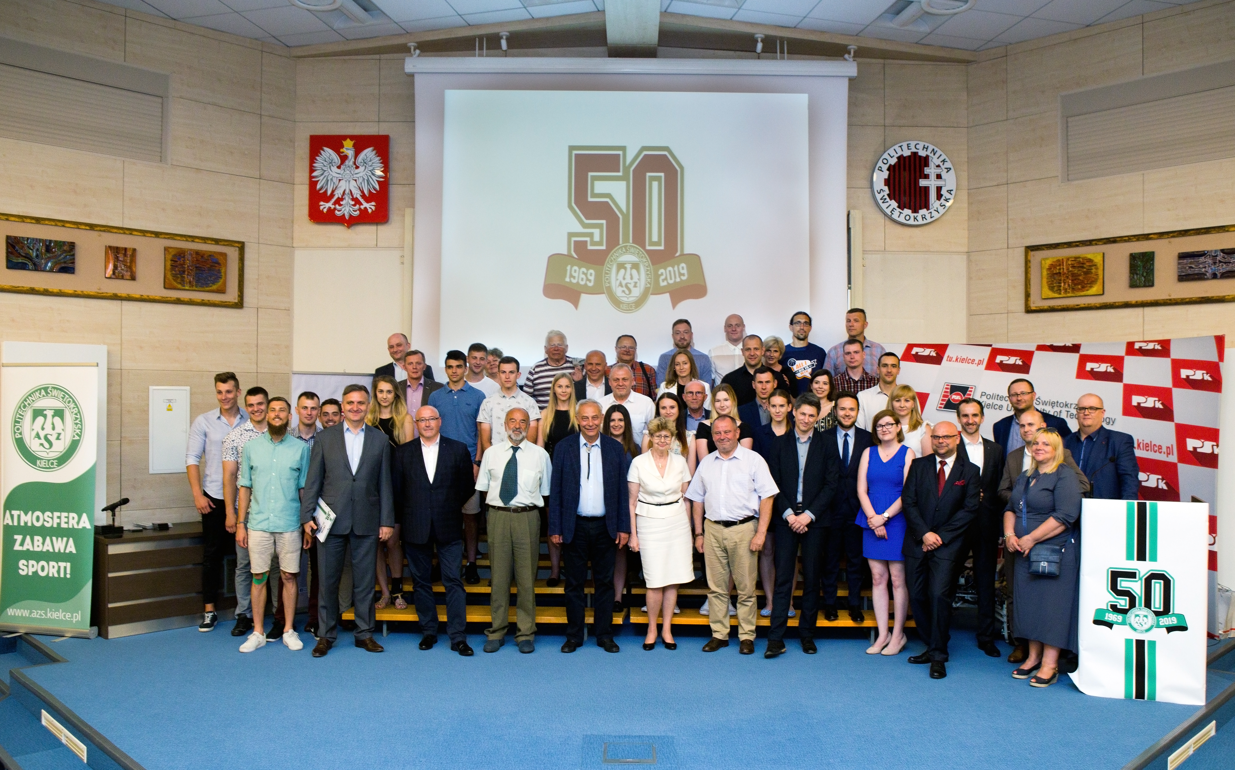 50 lat KU AZS Politechniki Świętokrzyskiej 50 lat KU AZS Politechniki Świętokrzyskiej