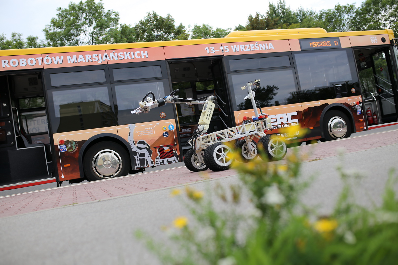 Pierwszy Marsobus w Polsce Pierwszy Marsobus w Polsce