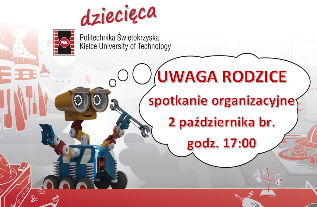Spotkanie organizacyjne dla RODZICÓW studentów IV semestru Spotkanie organizacyjne dla RODZICÓW studentów IV semestru