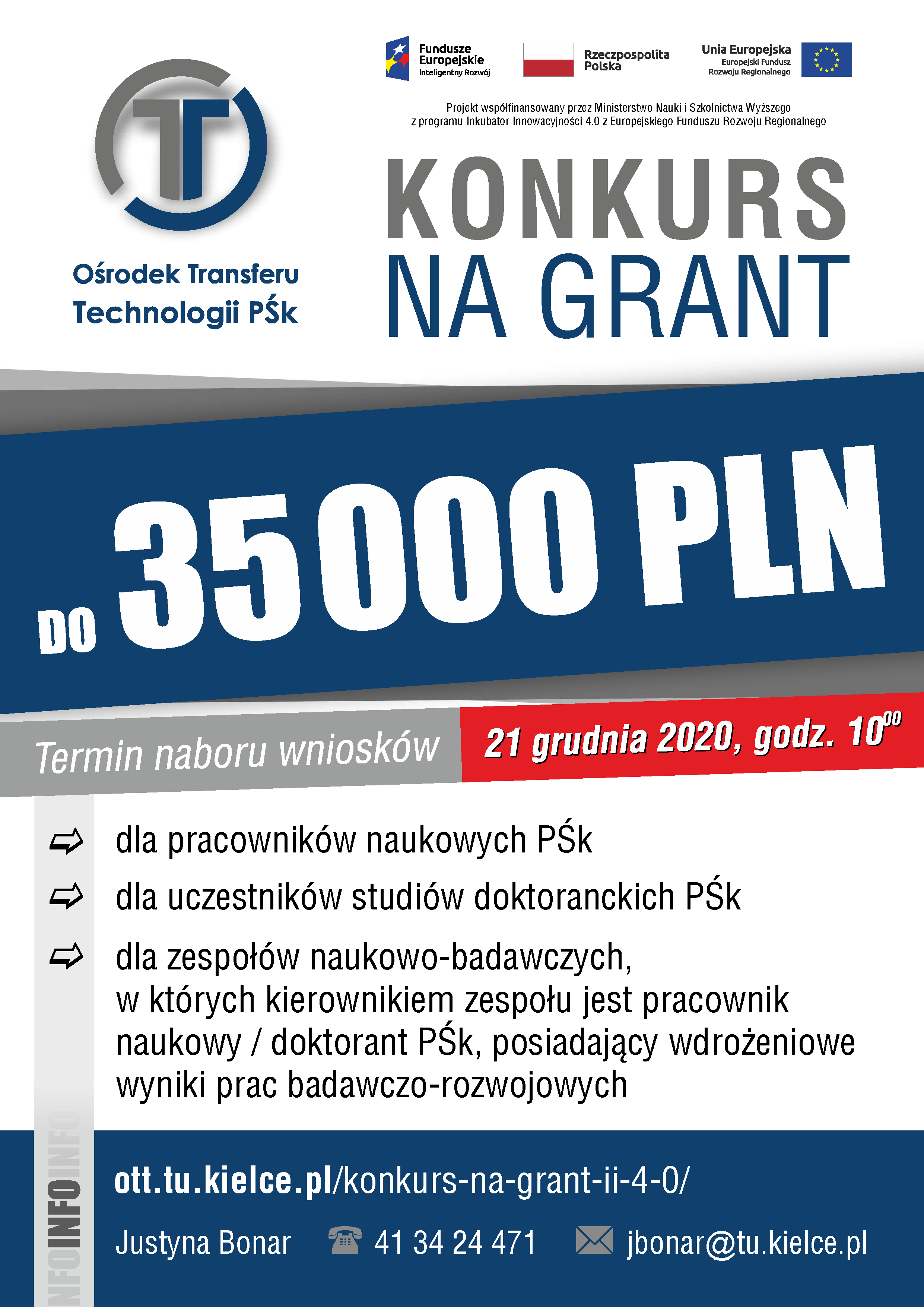 Konkurs na grant Konkurs na grant