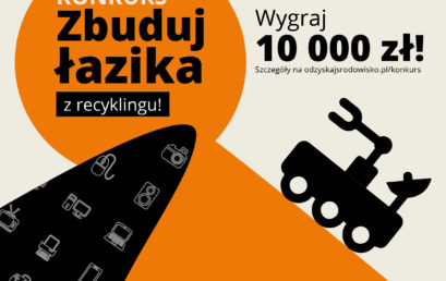 Łazik z recyklingu