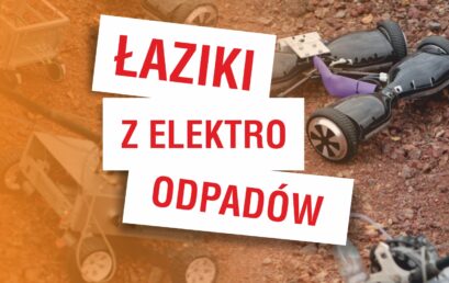 Łaziki z elektroodpadów