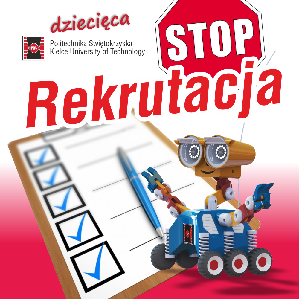 Zakończona rekrutacja na VIII semestr zimowy 2023/2024 Zakończona rekrutacja na VIII semestr zimowy 2023/2024