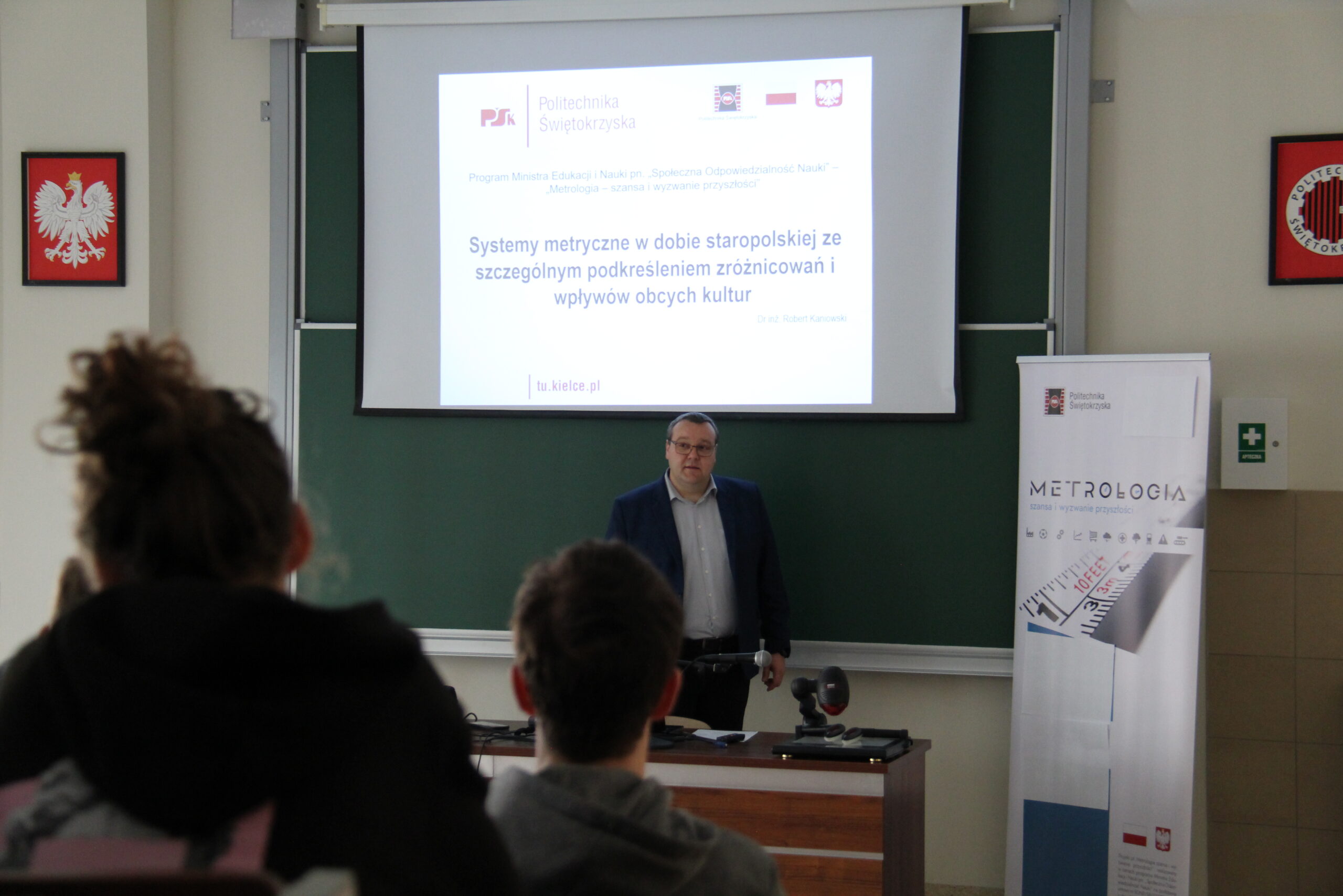 Wykłady historyczne w ramach projektu „Metrologia – szansa i wyzwanie przyszłości” Wykłady historyczne w ramach projektu „Metrologia – szansa i wyzwanie przyszłości”
