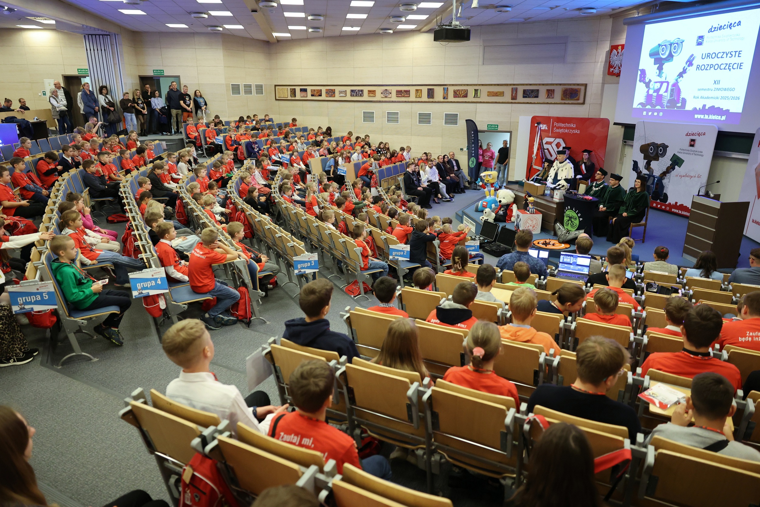 Rozpoczęcie XIII semestru letniego 2025/2026 Dziecięcej Politechniki Świętokrzyskiej Rozpoczęcie XIII semestru letniego 2025/2026 Dziecięcej Politechniki Świętokrzyskiej